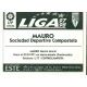 Mauro Compostela Ediciones Este 1997-98