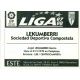 Lekumberri Compostela Ediciones Este 1997-98