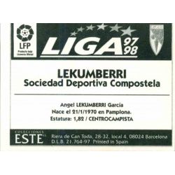 Lekumberri Compostela Ediciones Este 1997-98