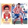 Oferta Cromo Dominguez Atlético Madrid Liga Este 2009 10 Panini