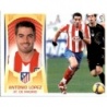 Oferta Cromo Antonio López Atlético Madrid Cromos Liga Este 09-10