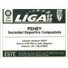 Penev Compostela Ediciones Este 1997-98