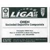 Ohen Compostela Ediciones Este 1997-98