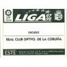 Emblem Deportivo Coruña Ediciones Este 1997-98