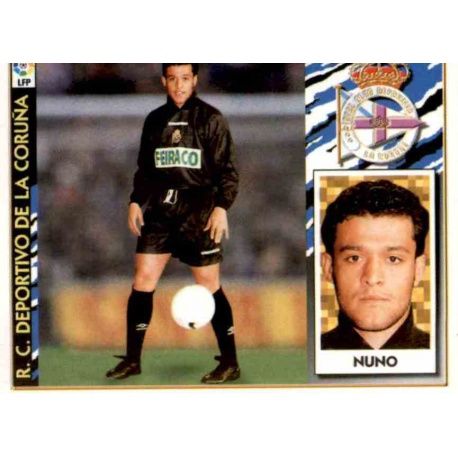 Nuno Deportivo Coruña Ediciones Este 1997-98