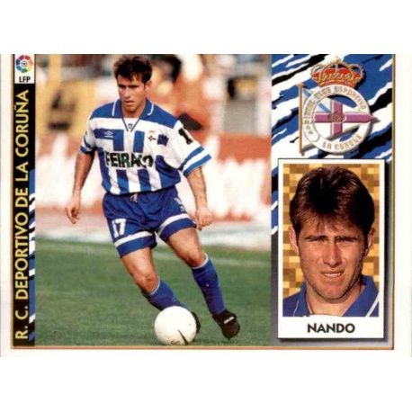 Nando Deportivo Coruña Ediciones Este 1997-98