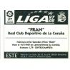 Fran Deportivo Coruña Ediciones Este 1997-98