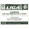 Martins Deportivo Coruña Ediciones Este 1997-98