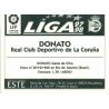 Donato Deportivo Coruña Ediciones Este 1997-98