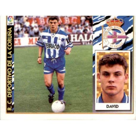 David Deportivo Coruña Ediciones Este 1997-98