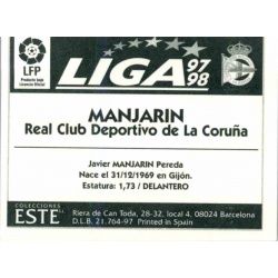 Manjarin Deportivo Coruña Ediciones Este 1997-98