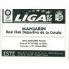 Manjarin Deportivo Coruña Ediciones Este 1997-98