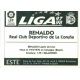 Renaldo Deportivo Coruña Baja Ediciones Este 1997-98