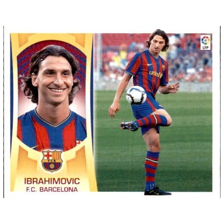 Ibrahimovic Barcelona Doble Imagen UF14