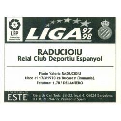 Raduciou Espanyol Ediciones Este 1997-98