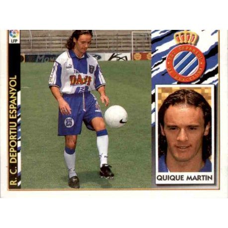 Quique Martin Espanyol Coloca Ediciones Este 1997-98