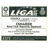Esnaider Espanyol Coloca Ediciones Este 1997-98