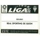Escudo Sporting Gijon Ediciones Este 1997-98