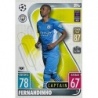 Sale Trading Cards Fernandinho Manchester City Topps Match Attax 2021 22