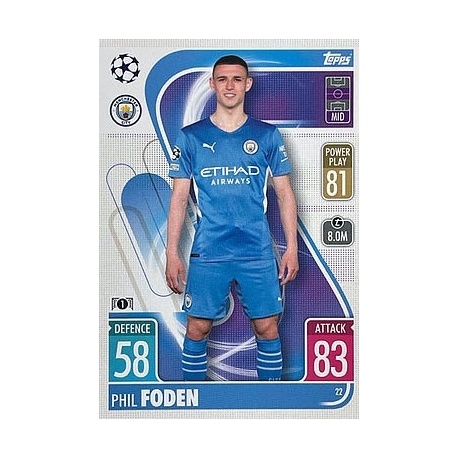 Phil Foden Manchester City 22