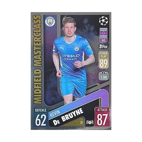 Kevin De Bruyne Manchester City 23