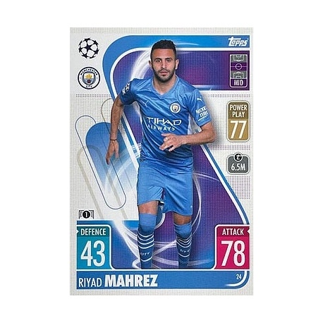 Riyad Mahrez Manchester City 24