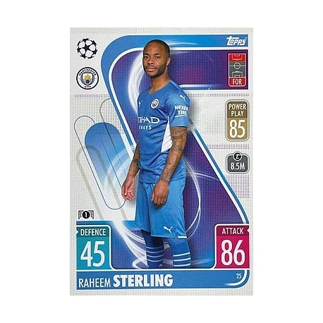 Raheem Sterling Manchester City 25