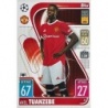 Soccer Trading Cards Axel Tuanzebe Manchester United Topps Match Attax 2021/22