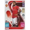 Trading Cards Fred Manchester United Match Attax Champions League 2021/22