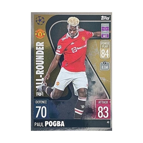 Paul Pogba Manchester United 40