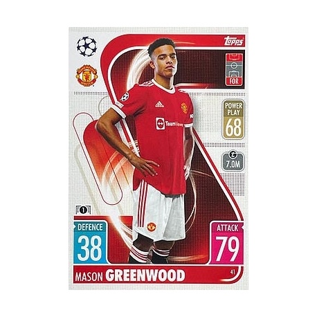 Mason Greenwood Manchester United 41