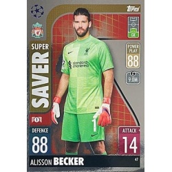 Alisson Becker Liverpool 47