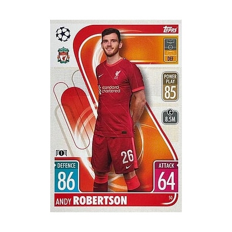 Andy Robertson Liverpool 50