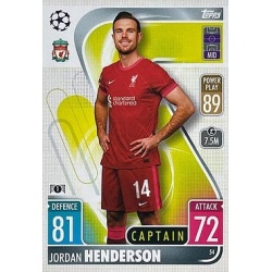 Jordan Henderson Liverpool 54