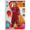 Soccer Trading Cards James Milner Liverpool Match Attax Champions League 2021/22