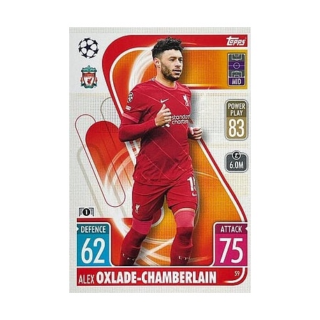 Alex Oxlade-Chamberlain Liverpool 59