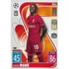 Trading Cards Sadio Mané Liverpool Match Attax Champions League 2021/22