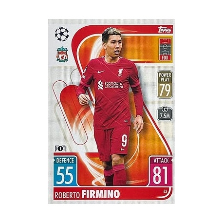Roberto Firmino Liverpool 63