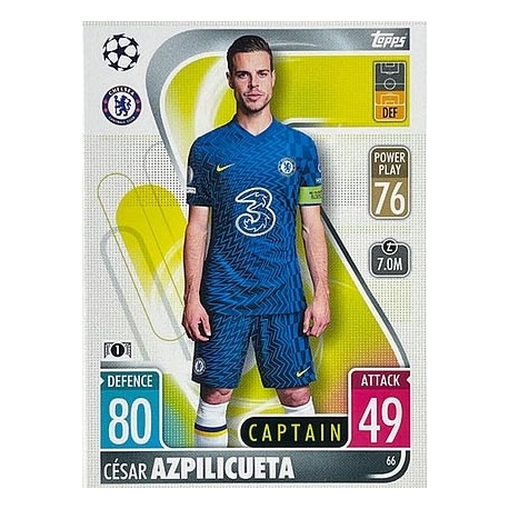 César Azpilicuata Chelsea 66