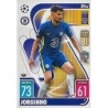 Soccer Trading Cards Jorginho Chelsea Topps Match Attax 21/22