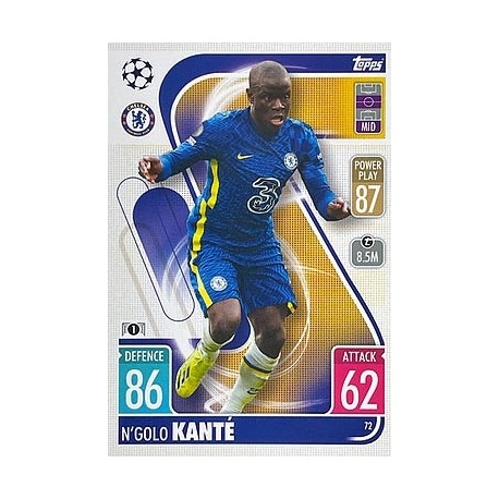 N'Golo Kanté Chelsea 72