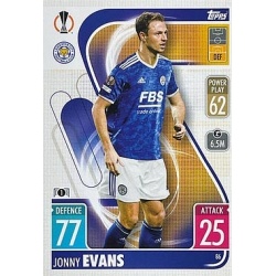 Jonny Evans Leicester City 86