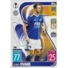 Trading Cards Jonny Evans Leicester City Topps Match Attax 21/22