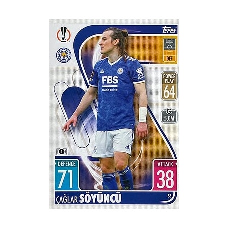 Çağlar Söyüncü Leicester City 88