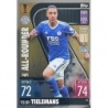 Trading Cards Youri Tielemans Leicester City Topps Match Attax 2021/22