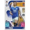 Soccer Trading Cards Ayozé Perez Leicester City Match Attax Champions League 2021/22