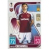 Soccer Trading Cards Aaron Cresswell West Ham United Match Attax Champions League 2021/22