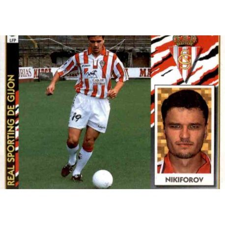 Nikiforov Sporting Gijon Ediciones Este 1997-98