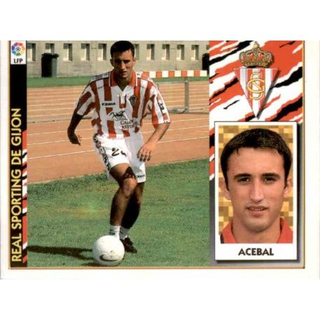 Acebal Sporting Gijon Ediciones Este 1997-98