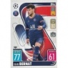 Soccer Trading Cards Juan Bernat Paris Saint-Germain Topps Match Attax 2021 22